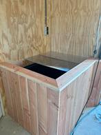 Qbak 600 liter met bodemdrain, Tuin en Terras, Vijver-toebehoren, Ophalen of Verzenden, Zo goed als nieuw