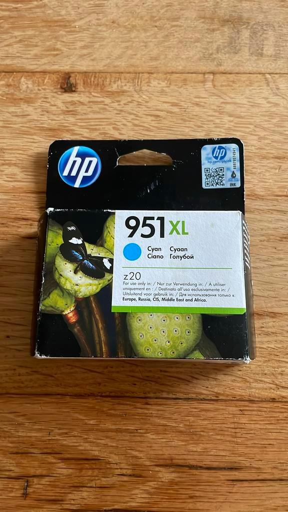 HP 951XL originele cyaan inktcartridge, Computers en Software, Printerbenodigdheden, Nieuw, Cartridge, Ophalen of Verzenden