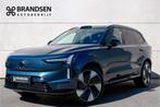 Volvo EX90 Twin Motor Ultra 7p. 111 kWh -Luchvering-Trekhaak, 619 km, Gebruikt, Met garantie (alle), Blauw