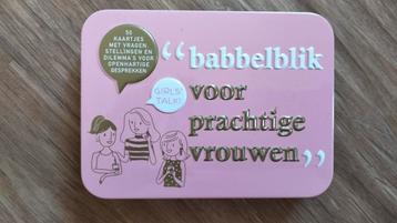 Babbelblik voor prachtige vrouwen - kaartspel beschikbaar voor biedingen