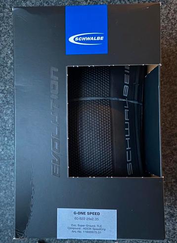 Strandbanden Schwalbe G-One speed 2,35” TLE beschikbaar voor biedingen