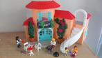 Playmobil vakantievilla met binnen+buiteninricht setnr 9420, Ophalen of Verzenden, Zo goed als nieuw