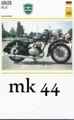 Mk44 motorkaart adler, Ophalen of Verzenden, Zo goed als nieuw, Motoren