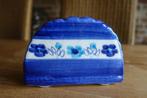 griekse servethouder of brievenhouder blauw aardewerk, Ophalen of Verzenden, Zo goed als nieuw, Aardewerk, Overige stijlen