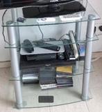 Glazen TV hifi Meubel glasplaten GRATIS ophalen, Ophalen, Gebruikt, 50 tot 100 cm, Glas