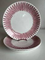 Vintage Set 3 Gustavsberg ‘SALIX’ Ontbijtbord Stig Lindberg, Ophalen of Verzenden