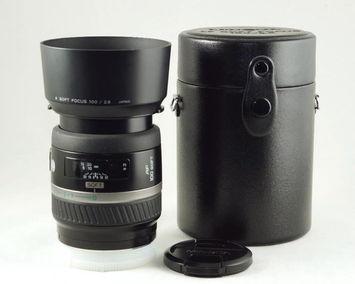 Minolta AF 100mm 2.8 Soft Focus, Audio, Tv en Foto, Fotografie | Lenzen en Objectieven, Zo goed als nieuw, Overige typen, Ophalen of Verzenden