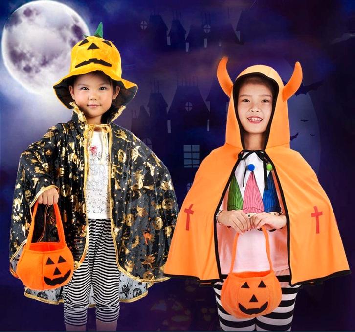 Pompoen (uitdeel)tasje, Hobby en Vrije tijd, Feestartikelen, Zo goed als nieuw, Overige typen, Halloween of Griezel, Ophalen of Verzenden