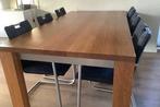 Prachtige design eettafel, eiken, Bert Plantagie!, Huis en Inrichting, Tafels | Eettafels, Ophalen, 200 cm of meer, 50 tot 100 cm