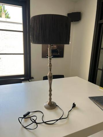 Mooie tafellamp met nieuwe lampenkap Rivièra Maison stijl beschikbaar voor biedingen