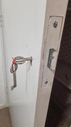 Deur 77 x 201 plus kozijn voor weinig, Doe-het-zelf en Verbouw, Ophalen, Minder dan 80 cm, Binnendeur, Zo goed als nieuw