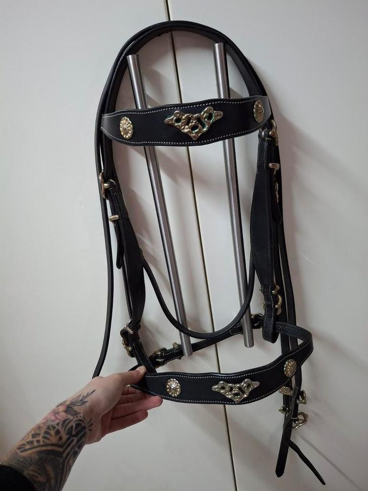 Portugees barok hoofdstel full, Dieren en Toebehoren, Paarden en Pony's | Hoofdstellen en Tuigage, Dressuur, Ophalen of Verzenden