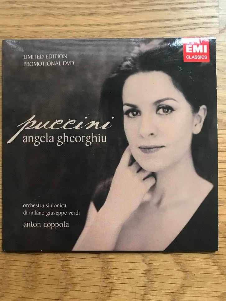 DVD Puccini Angela Gheorghiu Promotie DVD / CD, Cd's en Dvd's, Dvd's | Muziek en Concerten, Zo goed als nieuw, Muziek en Concerten