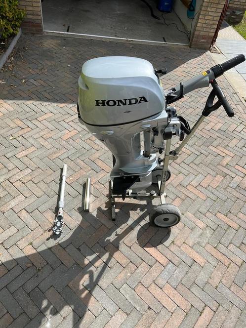 Honda 8 PK motor, Watersport en Boten, Rubberboten, Zo goed als nieuw, Overige merken, Minder dan 70 pk, Benzine, Ophalen