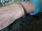 Zilveren(1e gehalte) armband ; klemarmband voor smalle pols, Ophalen, Gebruikt, Zilver, Zilver