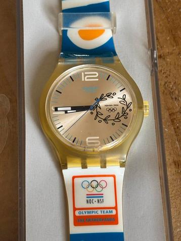 Swatch Athene 2004 Olympische Spelen Horloge beschikbaar voor biedingen