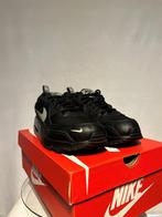 ALS NIEUW! Maat 44,5 - Nike Air Max 90 Black Metallic Silver, Verzenden, Zwart, Nike, Nike