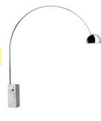 Orginele vloerlamp de Flos Arco, Huis en Inrichting, Lampen | Vloerlampen, Ophalen, Zo goed als nieuw