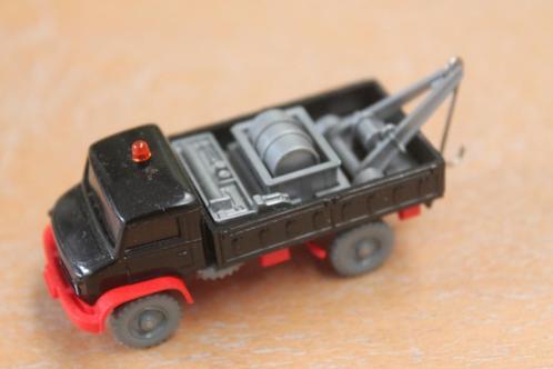Wiking Unimog U 404 S als garage servicewagen, Hobby en Vrije tijd, Modelauto's | 1:87, Zo goed als nieuw, Bus of Vrachtwagen
