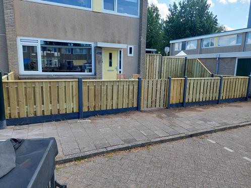 Schutting geleverd en geplaatst, Tuin en Terras, Schuttingen, Nieuw, Minder dan 3 meter, Ophalen of Verzenden