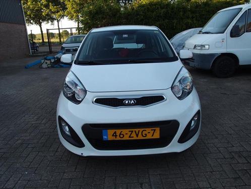 Kia Picanto 1.2 CVVT 85 ISG 5D Super Pack " Schade auto ", Auto diversen, Schadeauto's, Handgeschakeld, Benzine, Wit