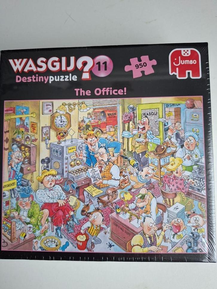 Wasgij? Destinypuzzle no. 11 - The Office! (950st), Hobby en Vrije tijd, Denksport en Puzzels, Zo goed als nieuw, Legpuzzel, 500 t/m 1500 stukjes
