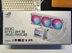 Asus ROG Ryujin III ARGB White 360 AiO warranty, Computers en Software, Computerkoelers, Ophalen of Verzenden, Zo goed als nieuw