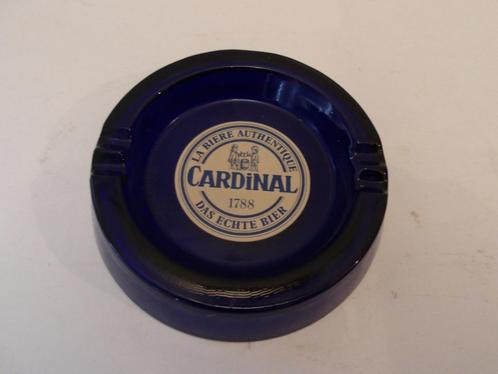 Cardinal bier asbak (nr.1) speciaal glas, Verzamelen, Biermerken, Nieuw, Overige typen, Overige merken, Ophalen of Verzenden