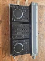 Pioneer DJ Set - 2x CDJ-350 + DJM-350 + Flightcase + Kabels, Ophalen of Verzenden, Gebruikt, Dj-set, Pioneer