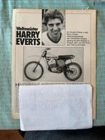 Knipsel 1975 Harry Everts op Puch 250 cc, Verzamelen, Verzenden, Zo goed als nieuw, Motoren