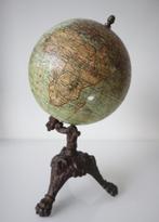 Antieke globe / wereldbol Lebègue, Parijs, Antiek en Kunst, Antiek | Woonaccessoires, Ophalen of Verzenden