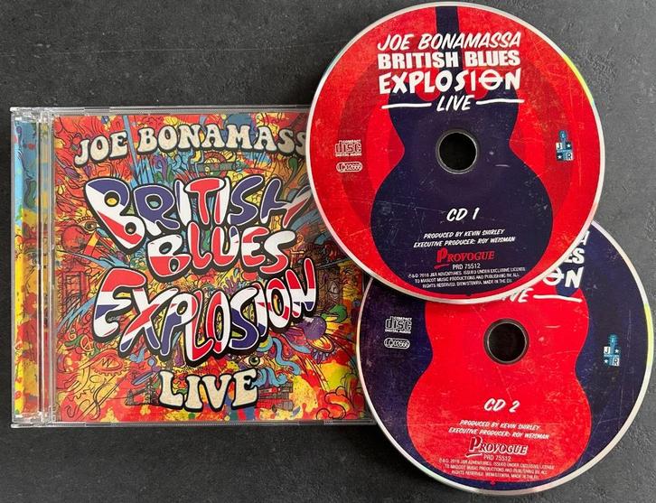 JOE BONAMASSA - British blues explosion ( 2CD ), Cd's en Dvd's, Cd's | Rock, Zo goed als nieuw, Poprock, Ophalen of Verzenden