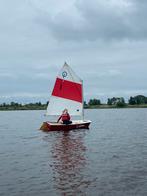 Optimist zeilbootje, Watersport en Boten, Verzenden, Zo goed als nieuw, Overige typen, Minder dan 15 m²