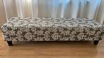 Elegante Hocker met Bloemmotief, Huis en Inrichting, Banken | Voetenbanken en Poefen, Ophalen, Minder dan 50 cm, Zo goed als nieuw