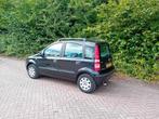 Fiat Panda 1.2 Dualogic 2005 Zwart AUT Airco weinig KM, Auto's, Fiat, Stof, 1242 cc, 840 kg, Zwart