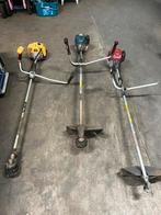 3 bosmaaiers om op te knappen honda,stiga,Makita, Tuin en Terras, Bosmaaiers, Ophalen, Zo goed als nieuw, Benzine