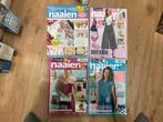 4 Naaien Tijdschriften - Patronen & Inspiratie, Overige merken, Overige typen, Vrouw, Ophalen of Verzenden