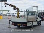 Iveco Daily 35S14 Kraanwagen Open Laadbak Hyva HA15 Euro6 3,, Auto's, Stof, Euro 6, Iveco, Wit