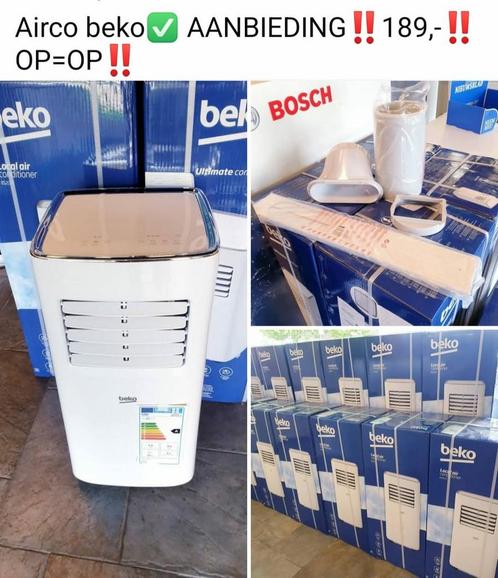 Airco beko️ AANBIEDING‼️189,-‼️OP=OP‼️, Witgoed en Apparatuur, Airco's, Nieuw, Mobiele airco, Koelen en Ontvochtigen, Ventileren