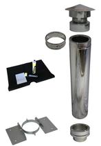 Complete Dak doorvoer 100 mm voor epdm nieuw in doos, Verzenden, Nieuw
