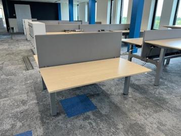Kinnarps Zit-sta Duo bureau met scheidingswand ,29 stuks - afbeelding 15