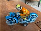 Vintage, Antiek  Een Blikken Motorrijder, Antiek en Kunst, Antiek | Speelgoed, Ophalen of Verzenden