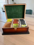 Mooie Houten Twinings theekist, Ophalen, Gebruikt, Overige houtsoorten, Minder dan 50 cm