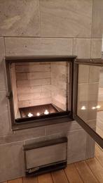 Tulikivi TU 1300 strakke hoeken speksteenkachel speksteen, Huis en Inrichting, Kachels, Ophalen, Gebruikt, Houtkachel, Vrijstaand