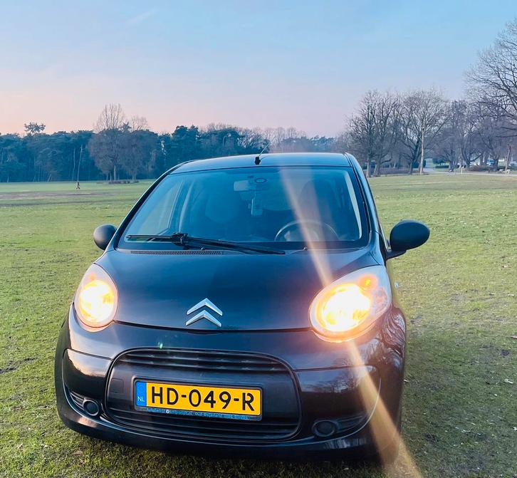 Citroën C1 1.0 3-DRS 2009 Zwart, Auto's, Citroën, Particulier, C1, Benzine, A, Hatchback, Handgeschakeld, Geïmporteerd, Zwart