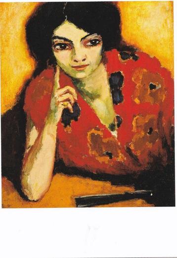 Kees van Dongen "De vinger aan de wang"