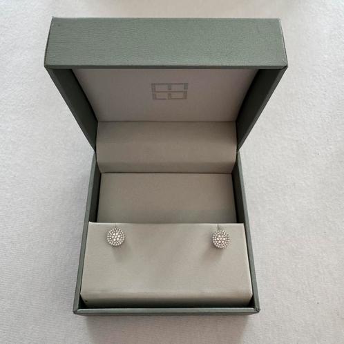 TSL briljanten witgoud 18K oorbellen ongedragen, Sieraden, Tassen en Uiterlijk, Oorbellen, Nieuw, Knopjes of Stekers, Goud, Wit