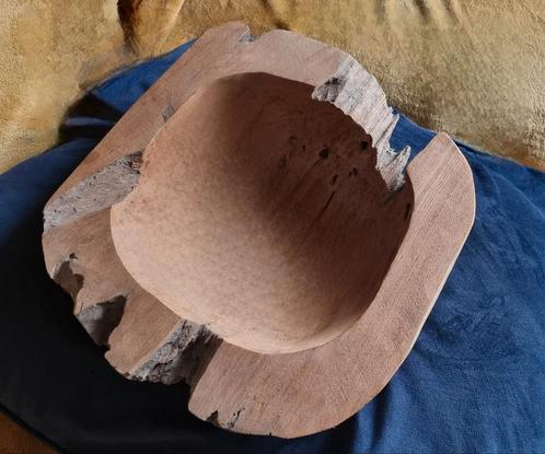 ONGEBRUIKTE ROBUUST TEAKHOUTEN SCHAAL
-25,- EUR VASTE PRIJS, Huis en Inrichting, Woonaccessoires | Overige, Nieuw, Ophalen of Verzenden