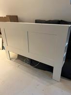 Ikea brimnes hoofdeinde 160, Ophalen, Wit, Tweepersoons, Zo goed als nieuw