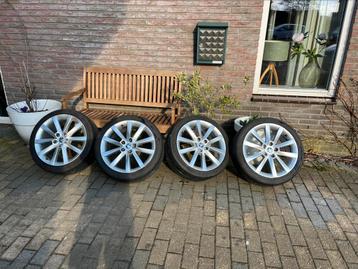 Originele 18” Skoda wielen met banden  beschikbaar voor biedingen